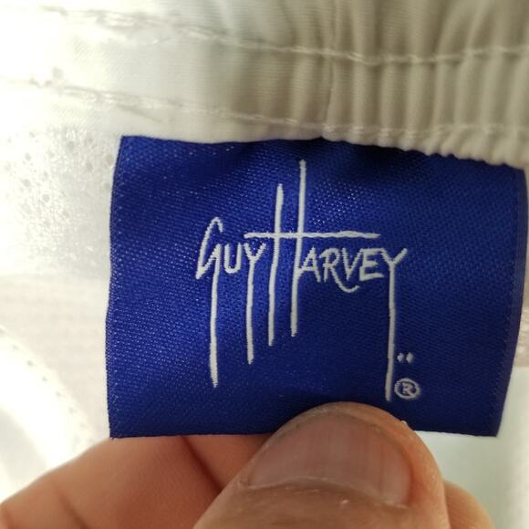 Guy Harvey Swim Trunks Shorts Mens 2XL Fish Ocean Boardshorts Drawstring Lined - Picture 13 of 16